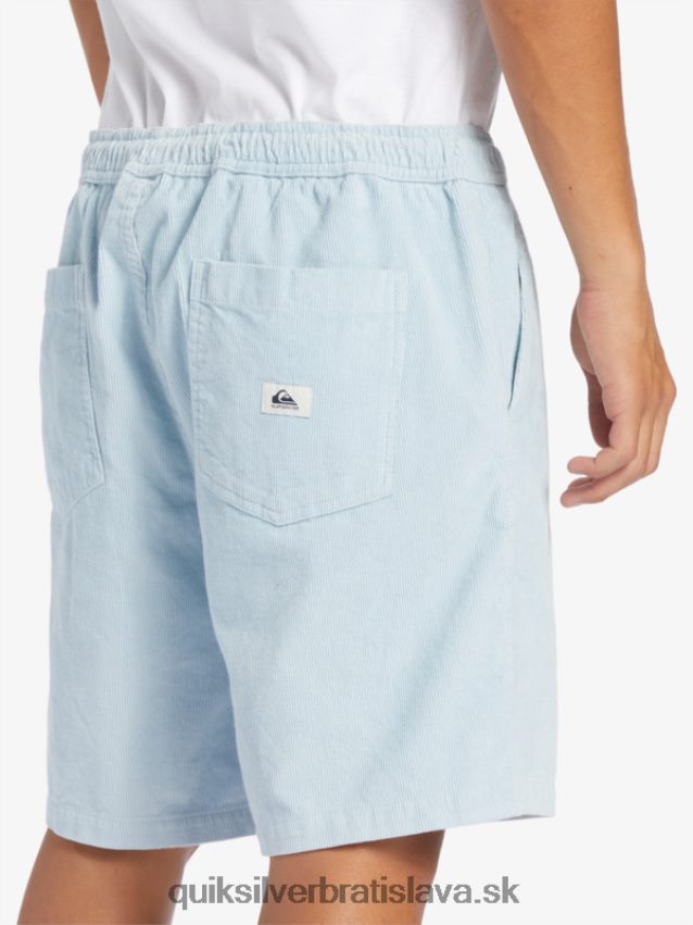 šortky taxer cord Quiksilver muži B80HXR361 nebeská modrá