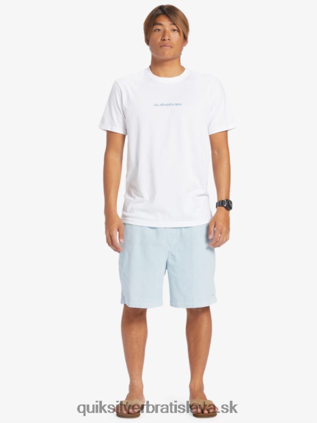 šortky taxer cord Quiksilver muži B80HXR361 nebeská modrá