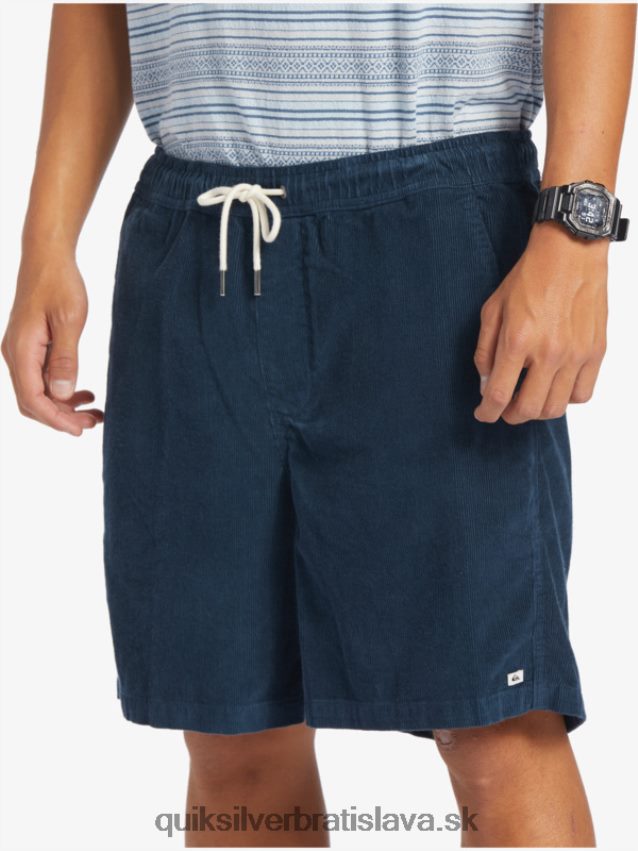 šortky taxer cord Quiksilver muži B80HXR362 polnočné námorníctvo