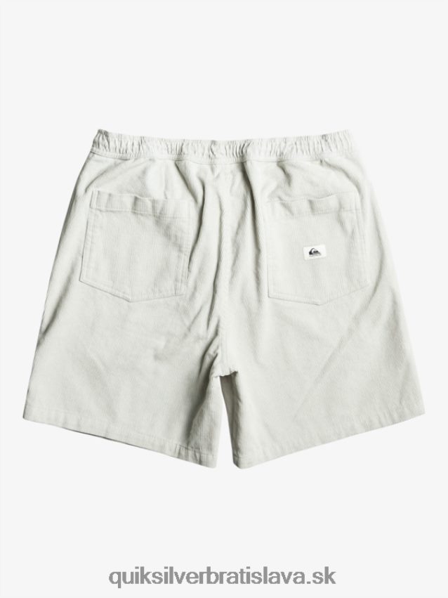 šortky taxer cord Quiksilver muži B80HXR363 šedo fialová