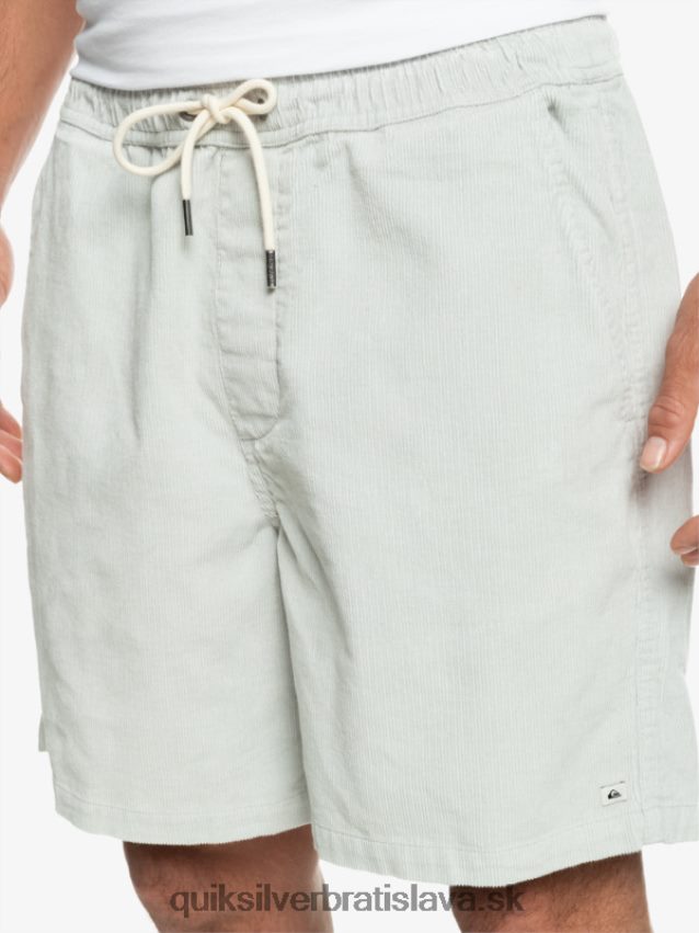 šortky taxer cord Quiksilver muži B80HXR363 šedo fialová