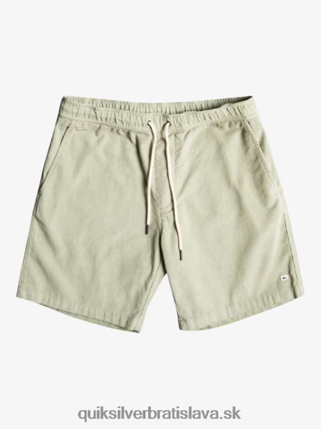 šortky taxer cord Quiksilver muži B80HXR365 púštna šalvia