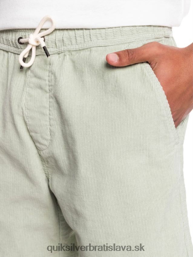šortky taxer cord Quiksilver muži B80HXR365 púštna šalvia