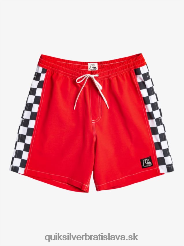 pôvodný oblúk 17 salv Quiksilver muži B80HXR530 vysoko riziková červená