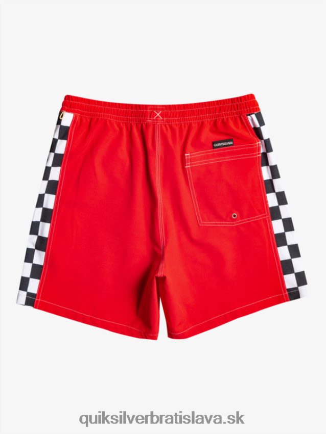pôvodný oblúk 17 salv Quiksilver muži B80HXR530 vysoko riziková červená