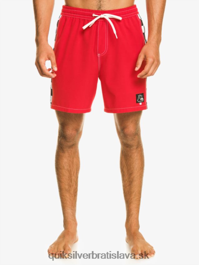 pôvodný oblúk 17 salv Quiksilver muži B80HXR530 vysoko riziková červená