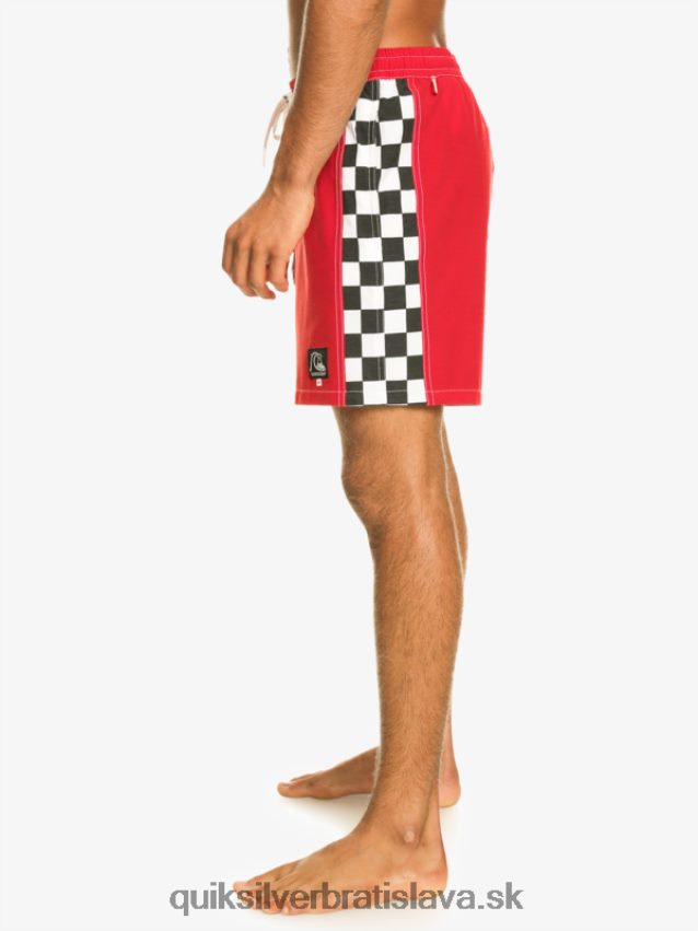 pôvodný oblúk 17 salv Quiksilver muži B80HXR530 vysoko riziková červená