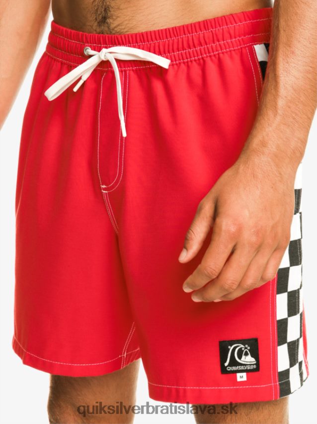pôvodný oblúk 17 salv Quiksilver muži B80HXR530 vysoko riziková červená