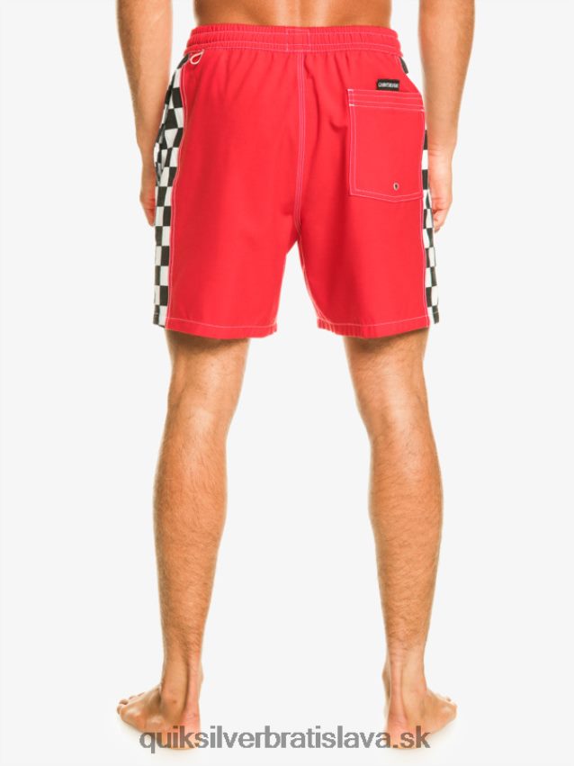 pôvodný oblúk 17 salv Quiksilver muži B80HXR530 vysoko riziková červená