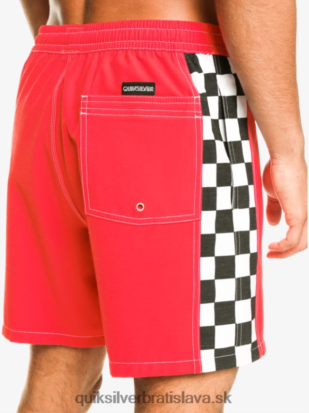 pôvodný oblúk 17 salv Quiksilver muži B80HXR530 vysoko riziková červená