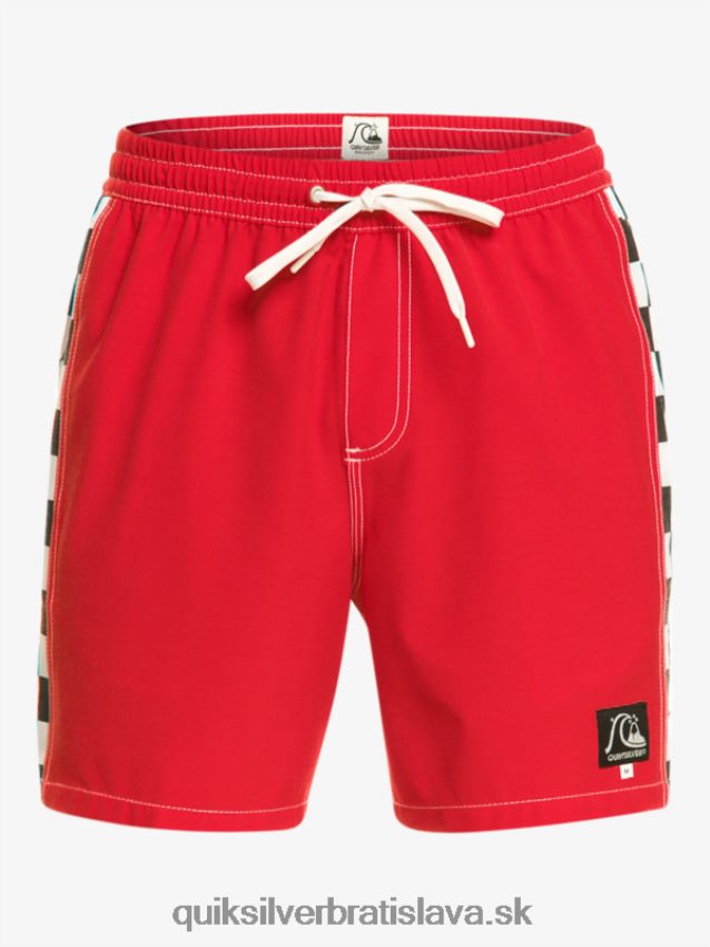 pôvodný oblúk 17 salv Quiksilver muži B80HXR530 vysoko riziková červená