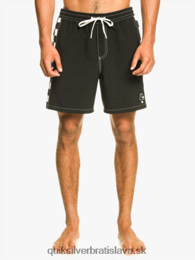 pôvodný oblúk 17 salv Quiksilver muži B80HXR531 čierna