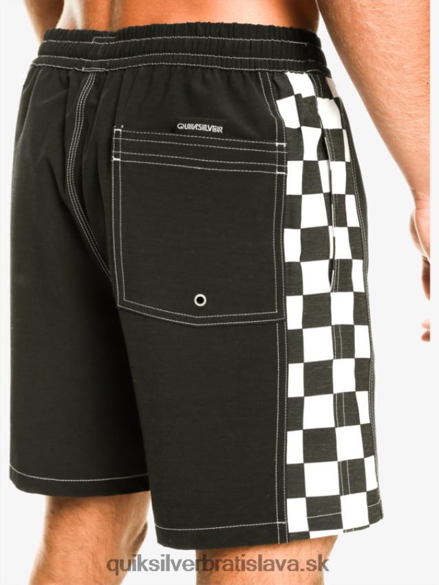 pôvodný oblúk 17 salv Quiksilver muži B80HXR531 čierna