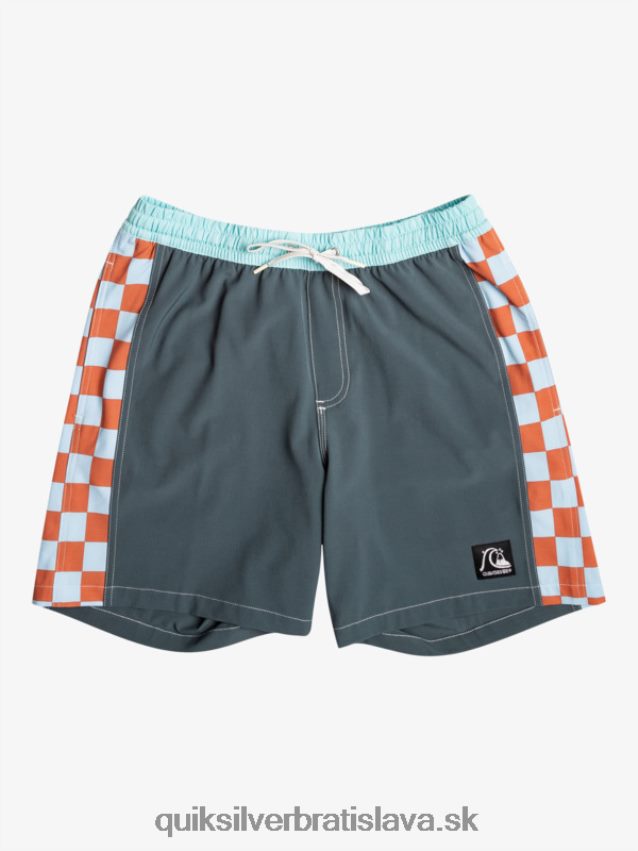 pôvodný oblúk 17 salv Quiksilver muži B80HXR532 tmavá bridlica