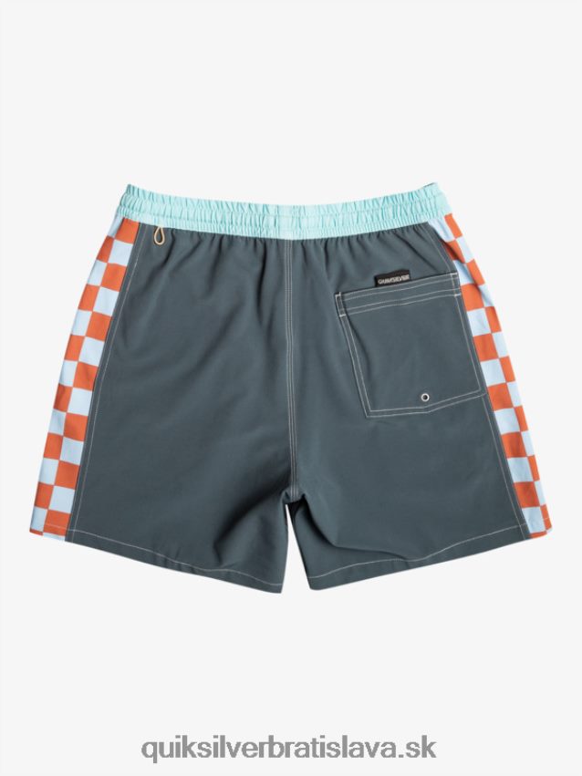 pôvodný oblúk 17 salv Quiksilver muži B80HXR532 tmavá bridlica
