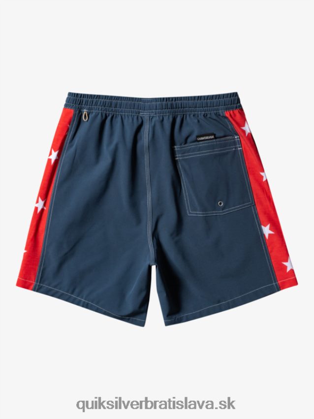 pôvodný oblúk 17 salv Quiksilver muži B80HXR533 polnočné námorníctvo