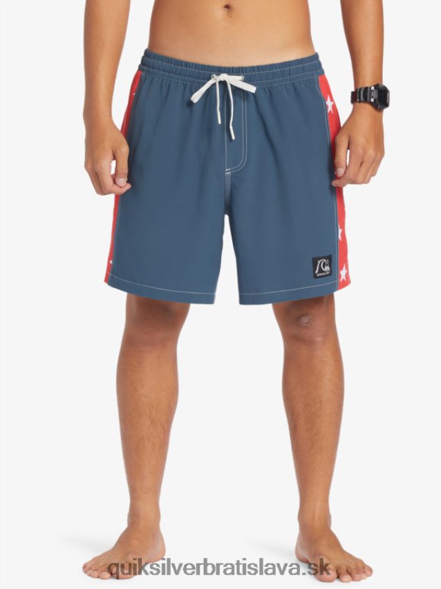 pôvodný oblúk 17 salv Quiksilver muži B80HXR533 polnočné námorníctvo