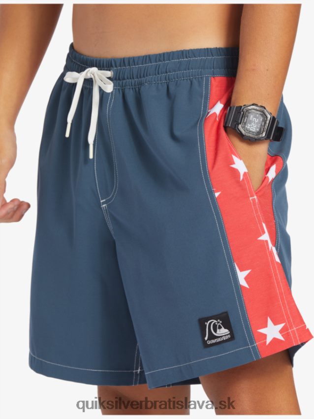 pôvodný oblúk 17 salv Quiksilver muži B80HXR533 polnočné námorníctvo