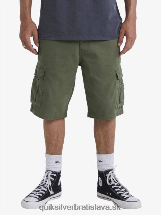 rozhodujúce bojové nákladné šortky Quiksilver muži B80HXR954 štvorlístok