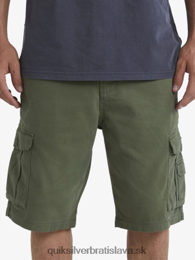rozhodujúce bojové nákladné šortky Quiksilver muži B80HXR954 štvorlístok