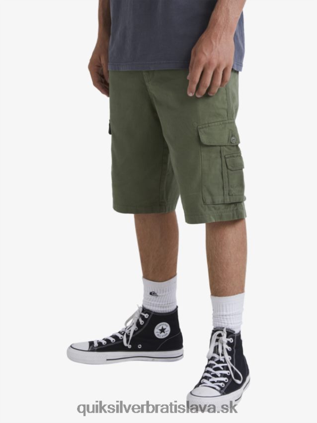rozhodujúce bojové nákladné šortky Quiksilver muži B80HXR954 štvorlístok