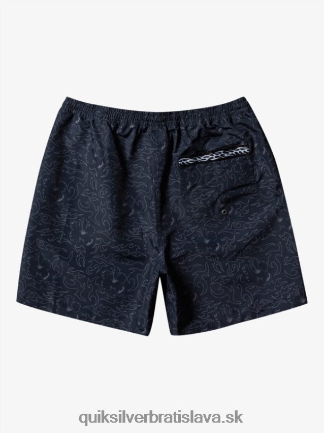 saturn 18 salv Quiksilver muži B80HXR583 čierna