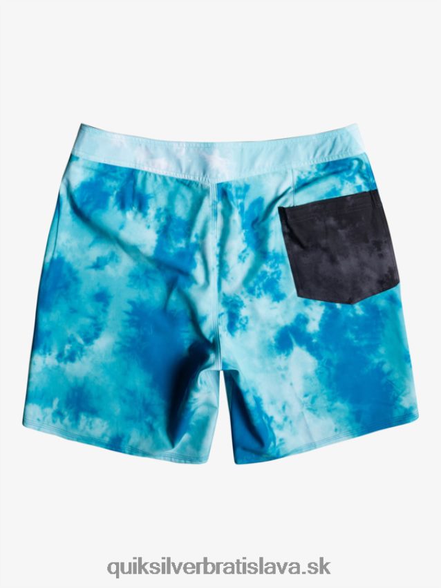 surfsilk acid wash 18 boardshorts Quiksilver muži B80HXR1746 námorný prístav