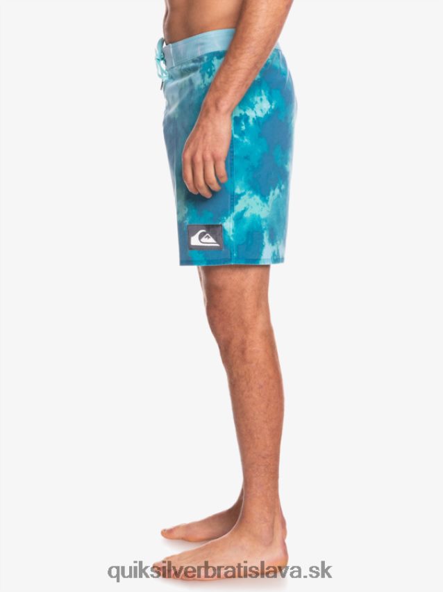 surfsilk acid wash 18 boardshorts Quiksilver muži B80HXR1746 námorný prístav