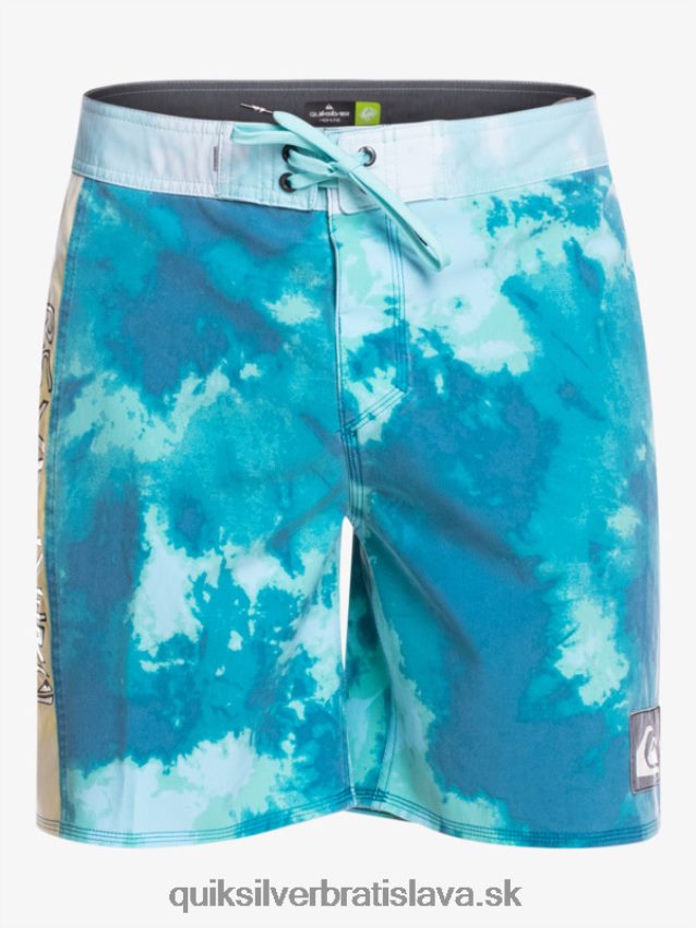 surfsilk acid wash 18 boardshorts Quiksilver muži B80HXR1746 námorný prístav