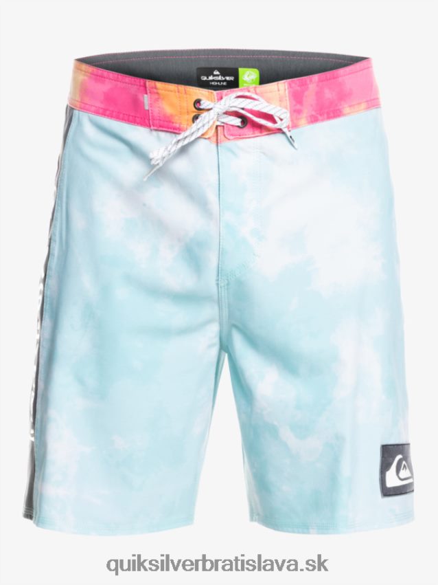 surfsilk acid wash 18 boardshorts Quiksilver muži B80HXR1748 anjelská modrá