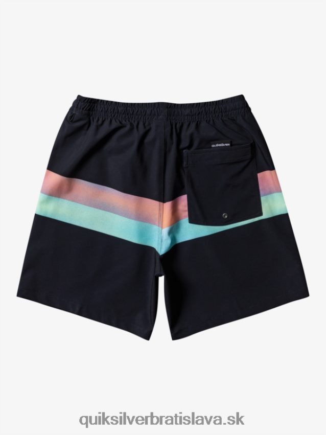 surfsilk air-brush 17 volley Quiksilver muži B80HXR654 čierna