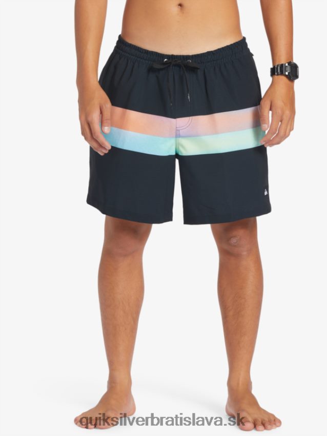 surfsilk air-brush 17 volley Quiksilver muži B80HXR654 čierna