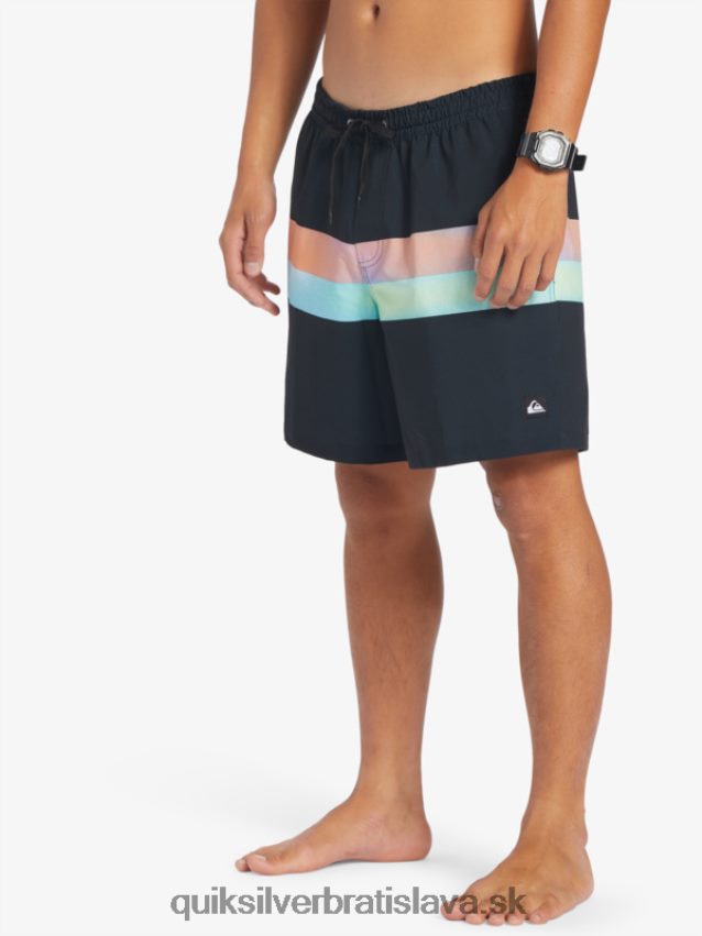 surfsilk air-brush 17 volley Quiksilver muži B80HXR654 čierna