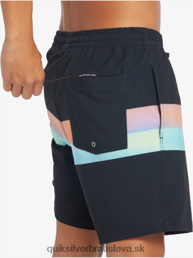 surfsilk air-brush 17 volley Quiksilver muži B80HXR654 čierna