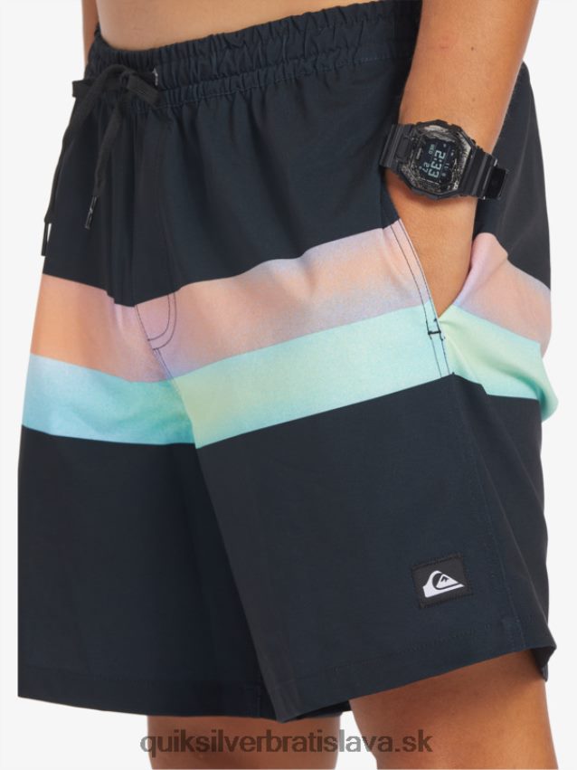 surfsilk air-brush 17 volley Quiksilver muži B80HXR654 čierna