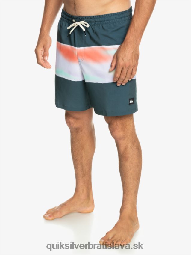 surfsilk air-brush 17 volley Quiksilver muži B80HXR657 polnočné námorníctvo