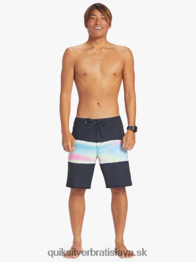 surfsilk air brush 19 boardshorts Quiksilver muži B80HXR643 čierna