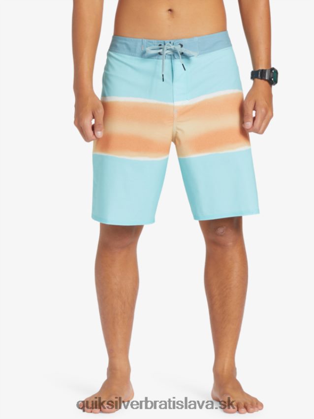 surfsilk air brush 19 boardshorts Quiksilver muži B80HXR644 anjelská modrá
