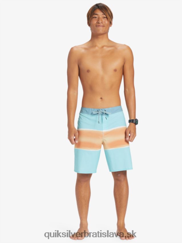 surfsilk air brush 19 boardshorts Quiksilver muži B80HXR644 anjelská modrá