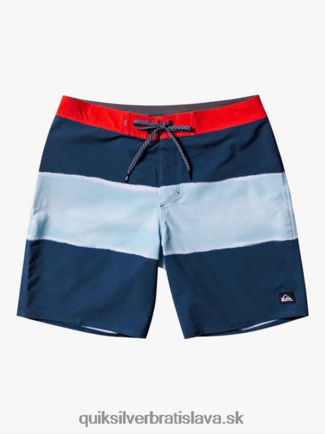 surfsilk air brush 19 boardshorts Quiksilver muži B80HXR645 polnočné námorníctvo