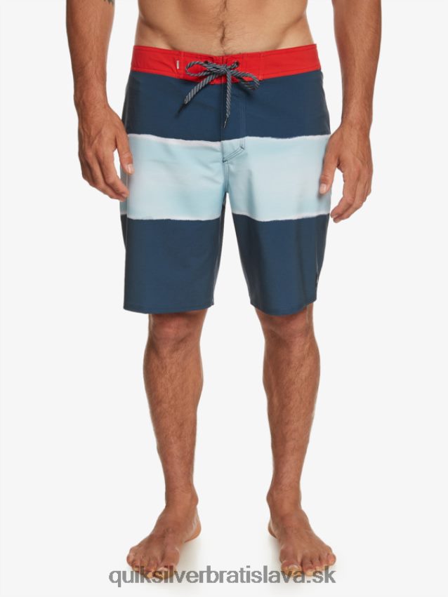 surfsilk air brush 19 boardshorts Quiksilver muži B80HXR645 polnočné námorníctvo