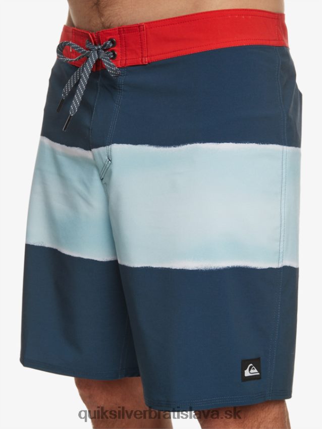 surfsilk air brush 19 boardshorts Quiksilver muži B80HXR645 polnočné námorníctvo