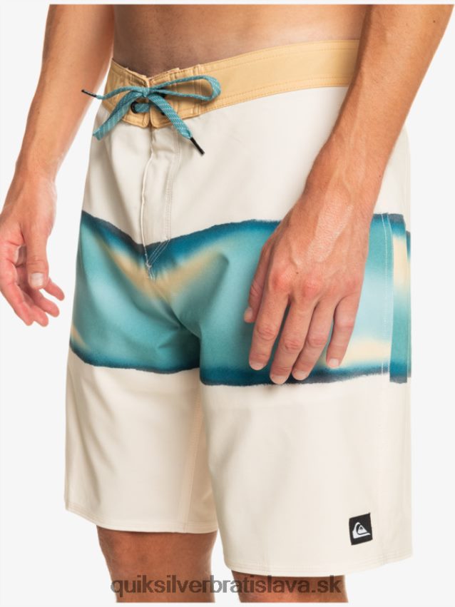 surfsilk air brush 19 boardshorts Quiksilver muži B80HXR646 breza