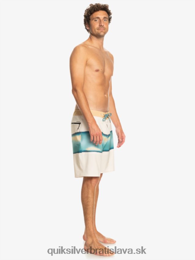 surfsilk air brush 19 boardshorts Quiksilver muži B80HXR646 breza