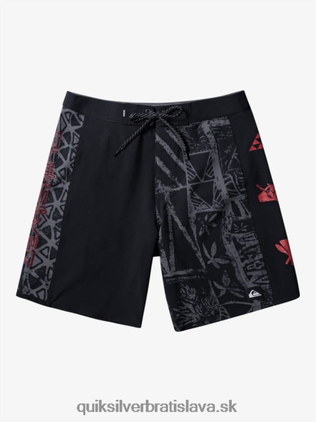 surfsilk arch hawaii 19 boardshorts Quiksilver muži B80HXR637 čierna