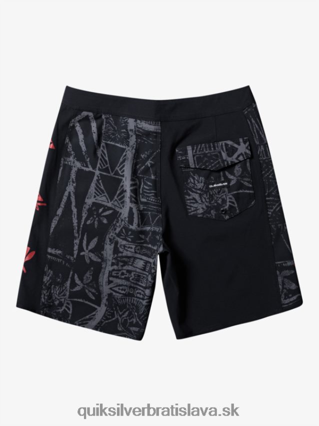 surfsilk arch hawaii 19 boardshorts Quiksilver muži B80HXR637 čierna