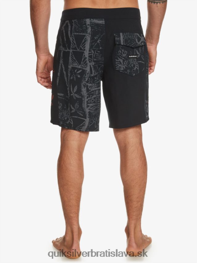 surfsilk arch hawaii 19 boardshorts Quiksilver muži B80HXR637 čierna