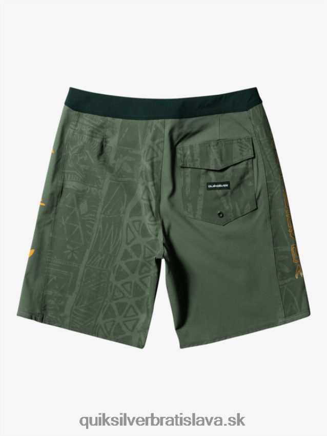 surfsilk arch hawaii 19 boardshorts Quiksilver muži B80HXR638 tymián