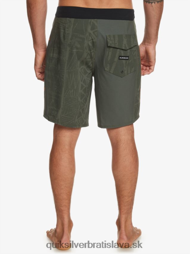 surfsilk arch hawaii 19 boardshorts Quiksilver muži B80HXR638 tymián