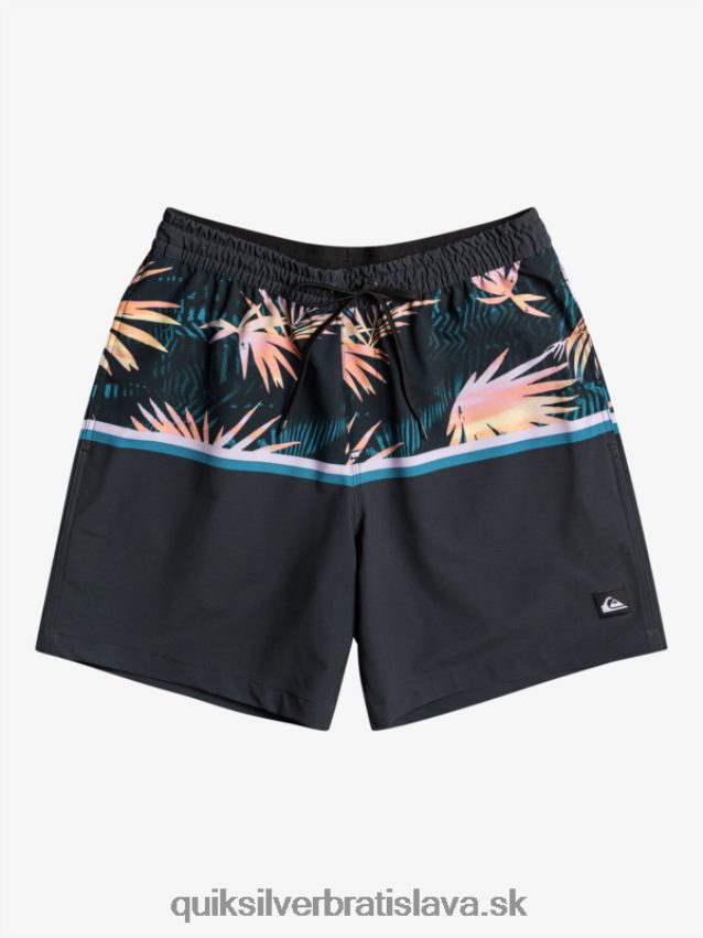 surfsilk divízia 17 salv Quiksilver muži B80HXR1637 čierna